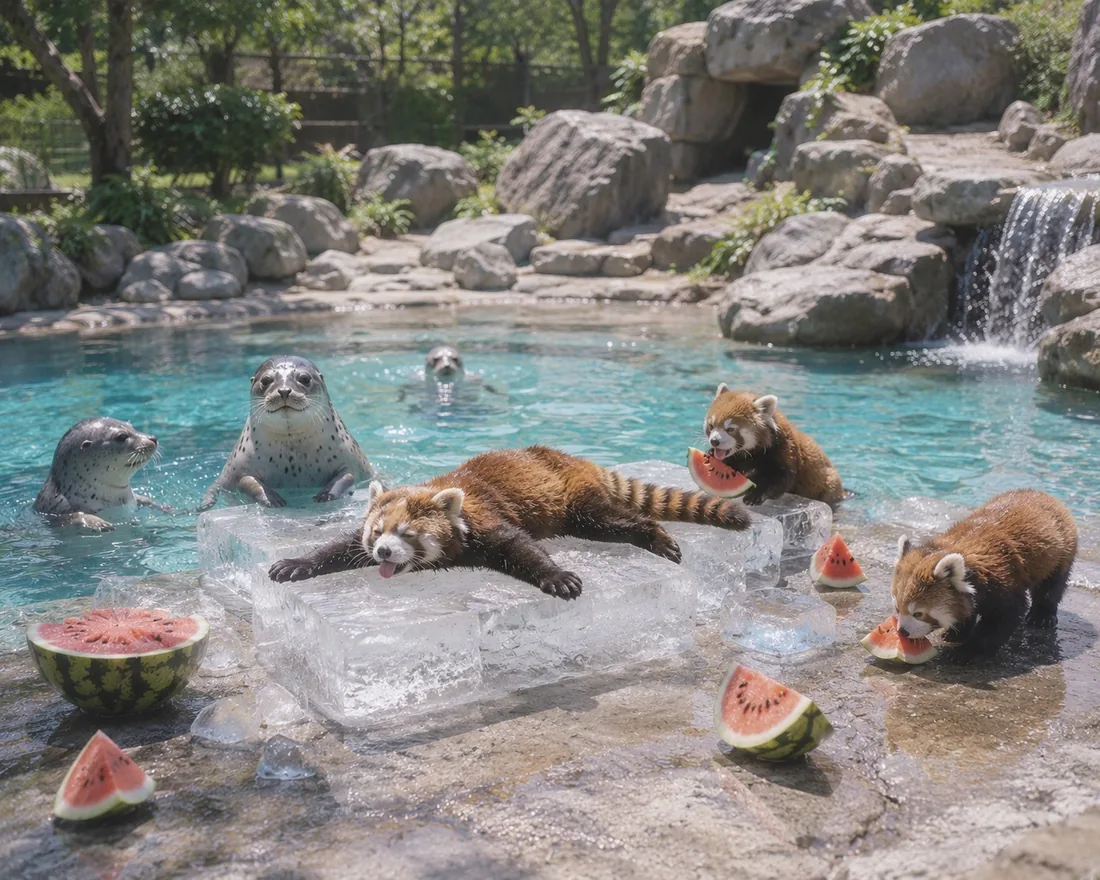 여름 한낮의 행복, 이게 바로 힐링 아닐까요?🍉🧊